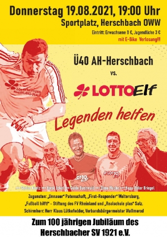 Herschbach Fussball Jub Lotto Elf Plakat v1